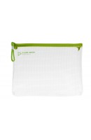KCK PLAY CLEAR+MESH BAG A5-LIME